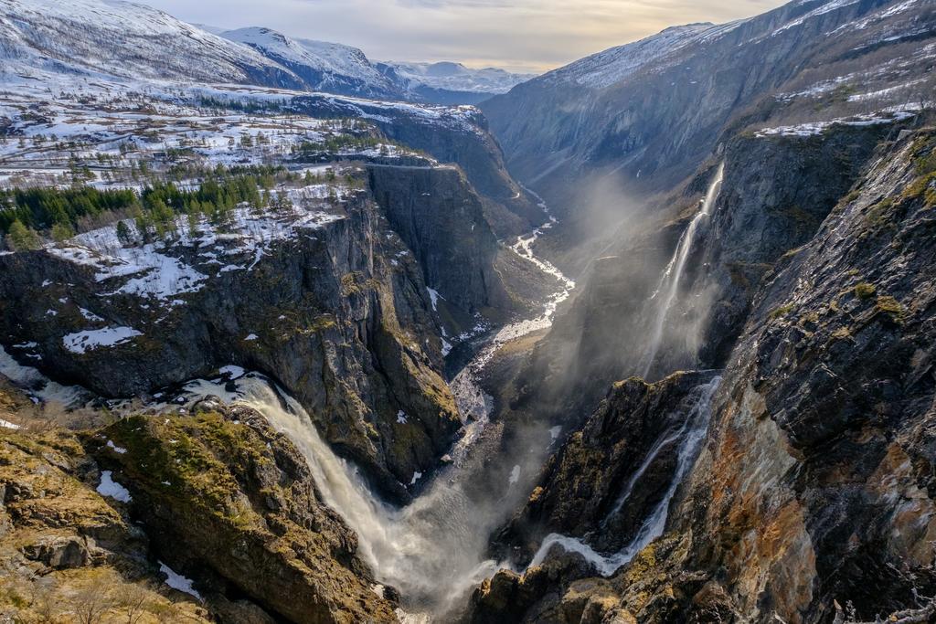 Fossli Hotel Eidfjord Bagian luar foto